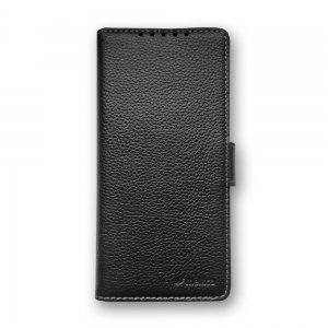 Кожаный чехол книжка Melkco для Samsung Galaxy Note 20 - Wallet Book Type, черный